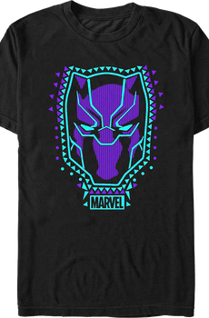Black Panther Mask Marvel Comics T-Shirt