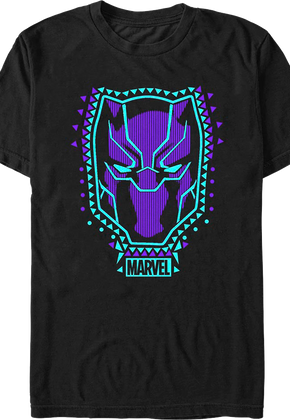 Black Panther Mask Marvel Comics T-Shirt