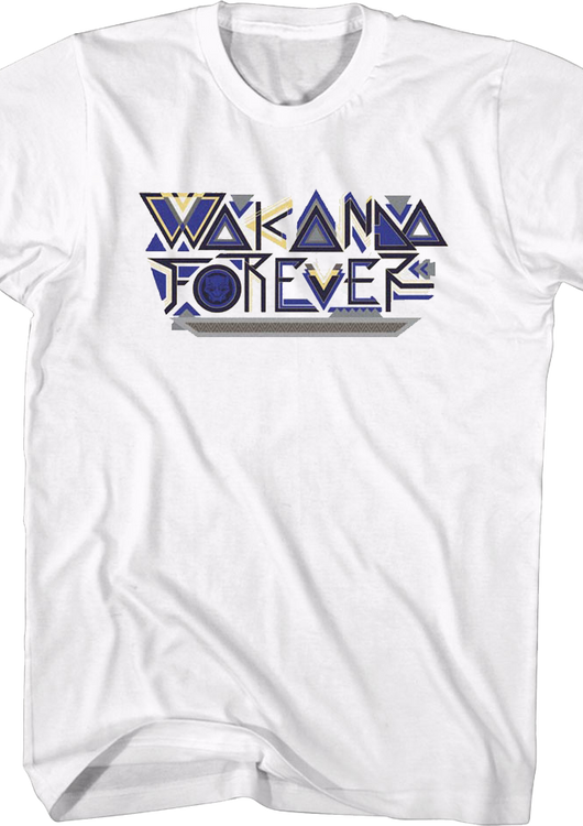 Black Panther Wakanda Forever Marvel Comics T-Shirt - main product image