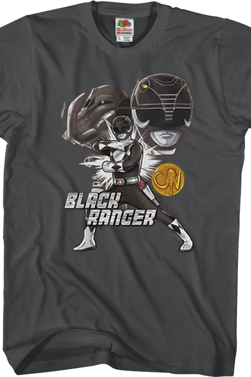 Black Ranger Mighty Morphin Power Rangers T-Shirtmain product image