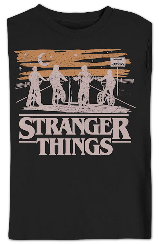 Black Silhouettes Stranger Things Sweatshirt