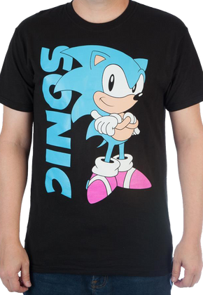 Black Sonic The Hedgehog T-Shirt