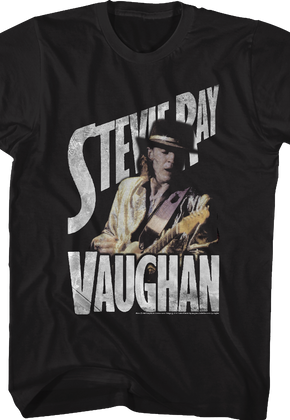 Black Hat Stevie Ray Vaughan T-Shirt