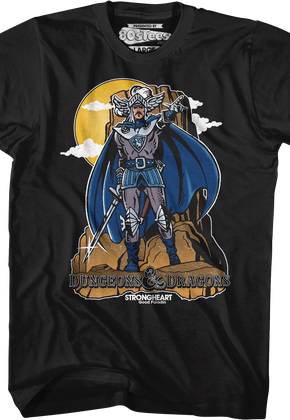 Black Strongheart Dungeons & Dragons T-Shirt
