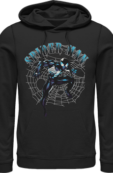 Black Suit Spider-Man Marvel Comics Hoodie