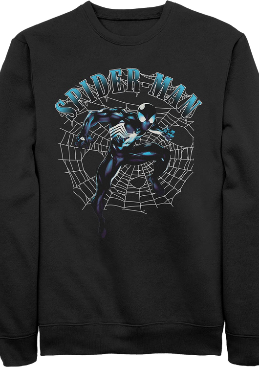 Black Suit Spider-Man Marvel Comics Sweatshirt - main product image