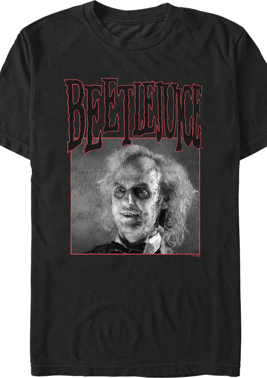 Black & White Photo Beetlejuice T-Shirt - main product image