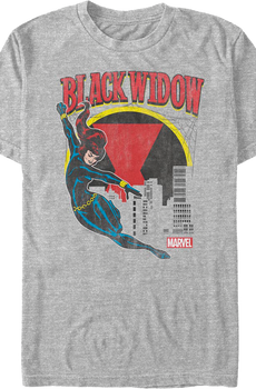 Black Widow Gauntlets Marvel Comics T-Shirt