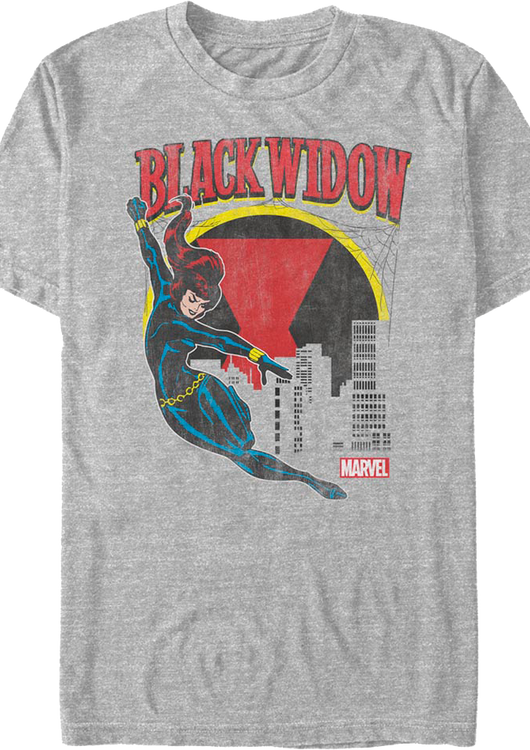 Black Widow Gauntlets Marvel Comics T-Shirt - main product image