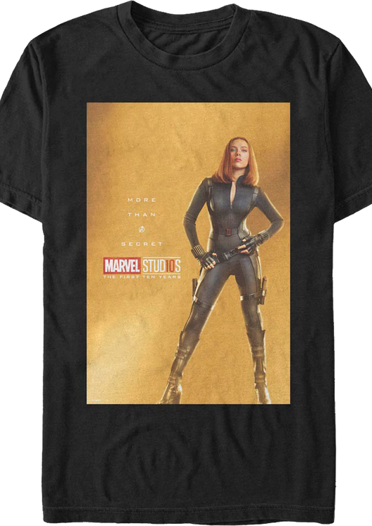 Black Widow More Than A Secret Marvel Comics T-Shirt - main product image