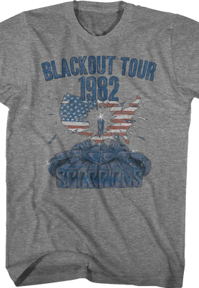 Blackout Tour Scorpions T-Shirt