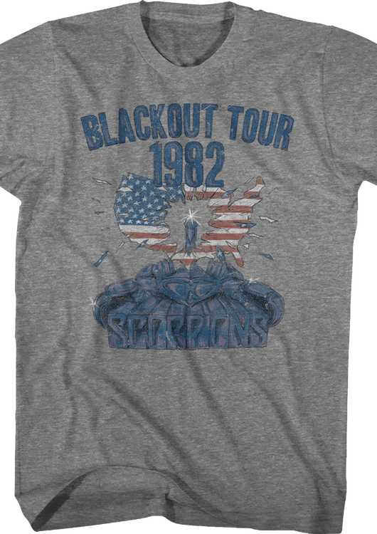 Blackout Tour Scorpions T-Shirt - main product image