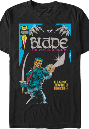 Blade The Vampire Hunter Marvel Comics T-Shirt
