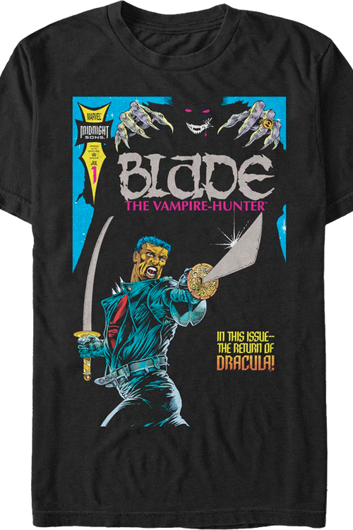 Blade The Vampire Hunter Marvel Comics T-Shirtmain product image