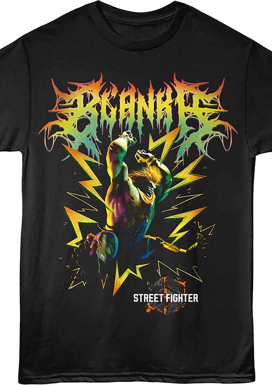 Blanka Electric Smash Street Fighter T-Shirt - main product image
