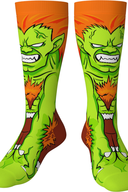 Blanka Street Fighter Socksmain product image