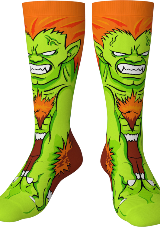 Blanka Street Fighter Socks - main product image