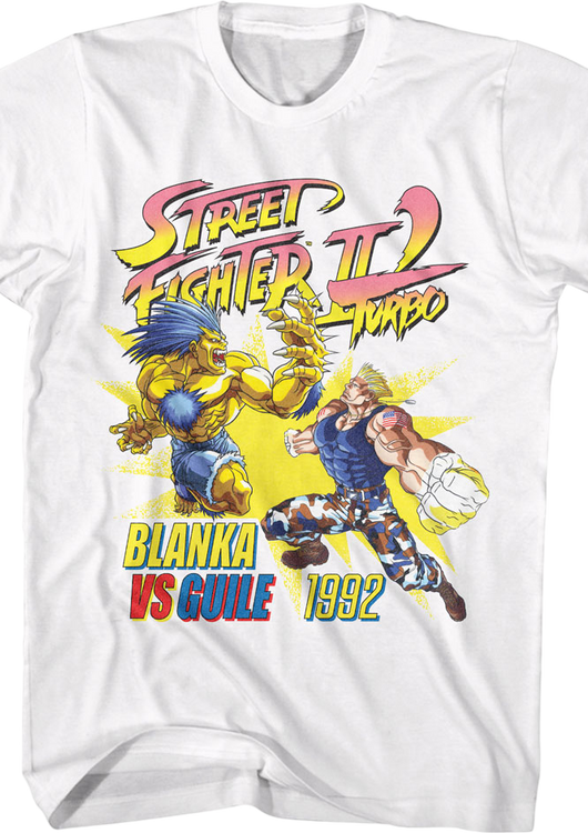 Blanka vs Guile Street Fighter II Turbo T-Shirt - main product image
