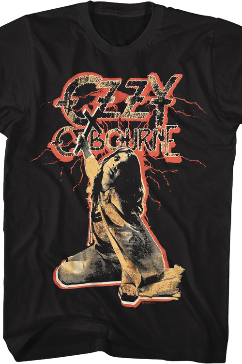 Blizzard Lightning Ozzy Osbourne T-Shirt - main product image