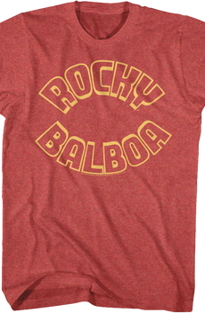 Block Letters Rocky Balboa T-Shirt