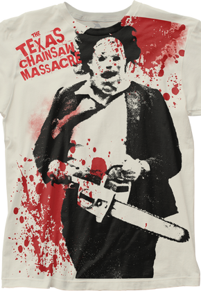 Blood-Splattered Texas Chainsaw Massacre T-Shirt