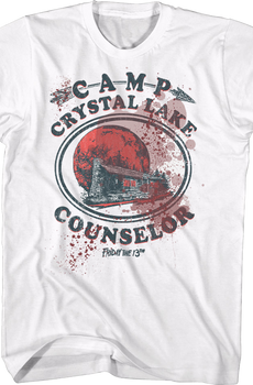 Bloody Camp Crystal Lake Counselor T-Shirt