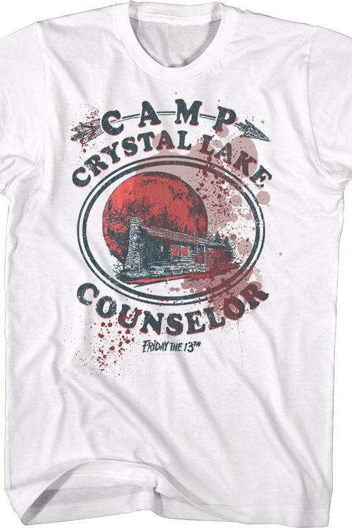 Bloody Camp Crystal Lake Counselor T-Shirtmain product image