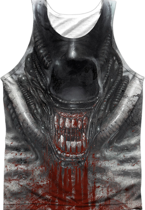 Bloody Jaw Alien Sublimation Tank Top