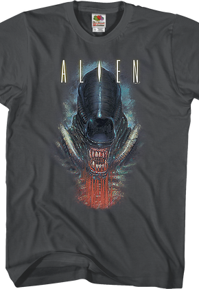 Bloody Jaw Alien T-Shirt