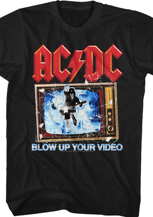 Blow Up Your Video Album Cover ACDC T-Shirt - main product image
