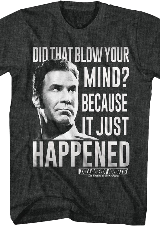 Black Blow Your Mind Talladega Nights T-Shirt - main product image
