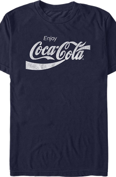 Blue Enjoy Coca-Cola T-Shirt