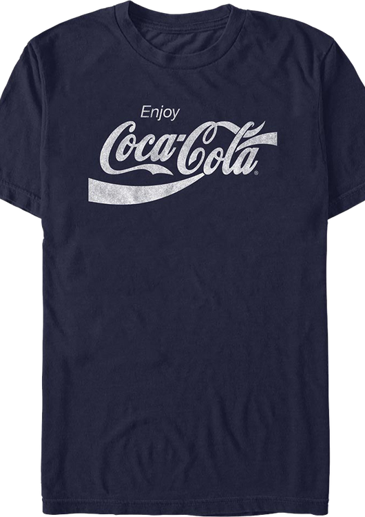 Blue Enjoy Coca-Cola T-Shirt - main product image