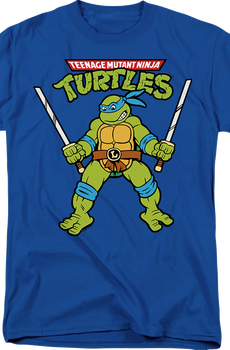 Blue Leonardo Teenage Mutant Ninja Turtles T-Shirt