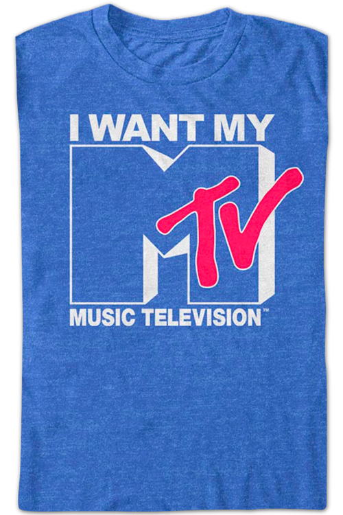 Blue Logo MTV Shirtmain product image