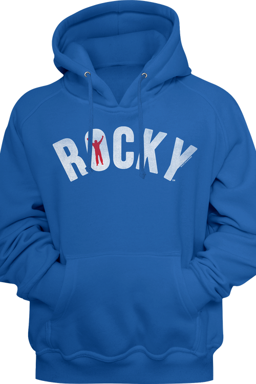 Blue Logo Rocky Hoodiemain product image