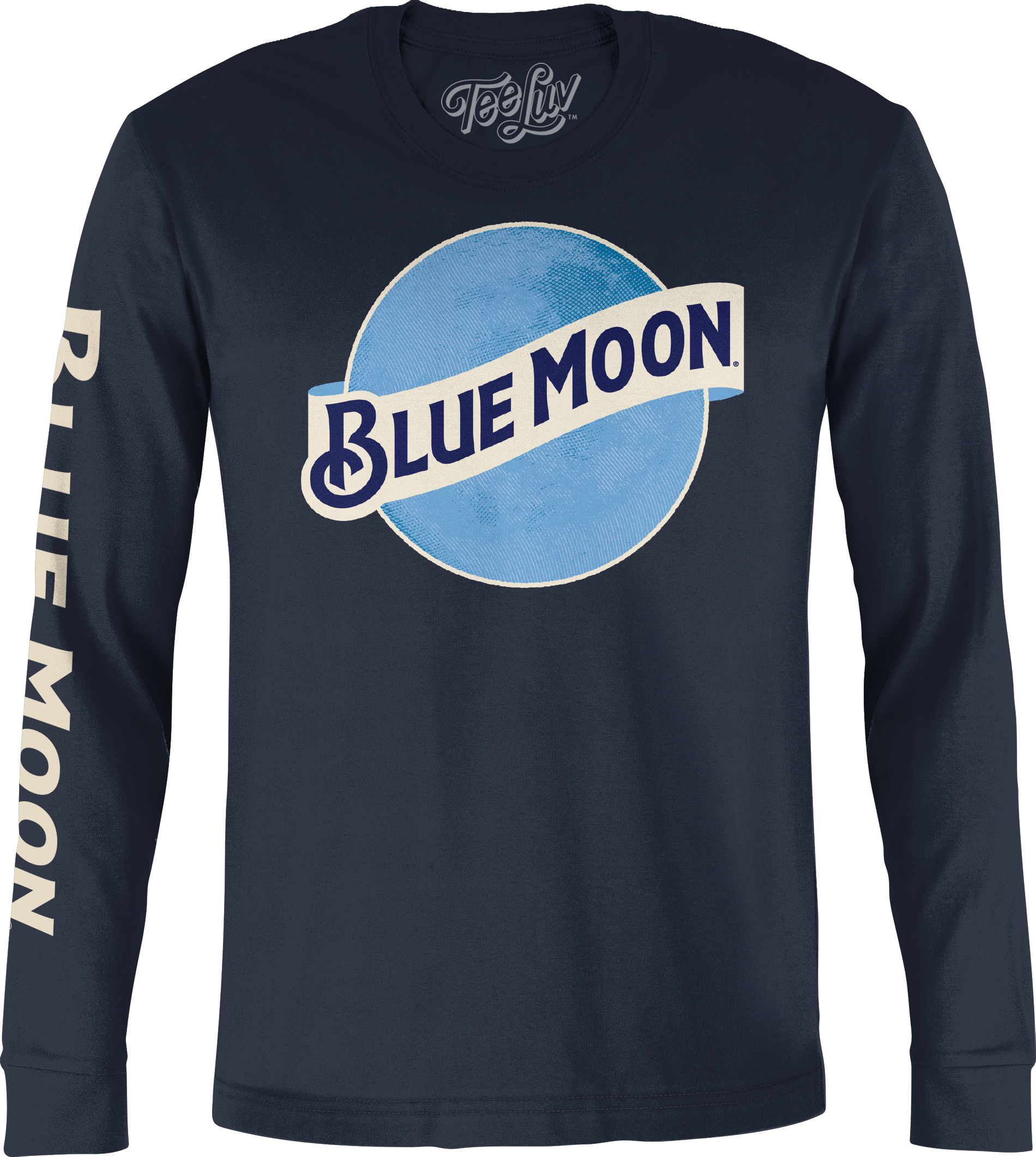 Blue Moon Logo Long Sleeve Shirt ROLL UP BLUE MOON SHIRT (PC EXCLUSIVE)