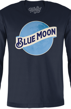 Blue Moon Logo Long Sleeve Shirt