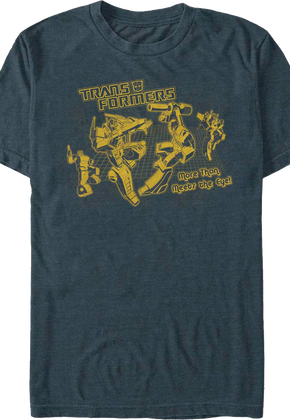 Blue More Than Meets The Eye Transformers T-Shirt