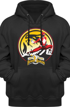 Tyrannosaurus Power Coin Mighty Morphin Power Rangers Hoodie