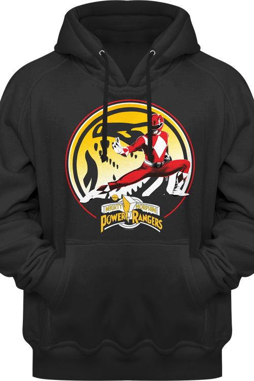 Tyrannosaurus Power Coin Mighty Morphin Power Rangers Hoodiemain product image