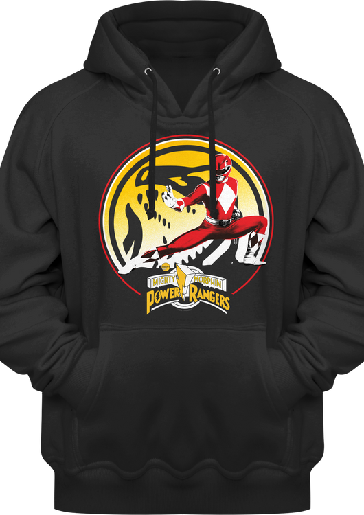 Tyrannosaurus Power Coin Mighty Morphin Power Rangers Hoodie - main product image