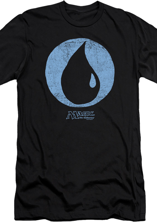 Blue Symbol Magic The Gathering T-Shirt - main product image
