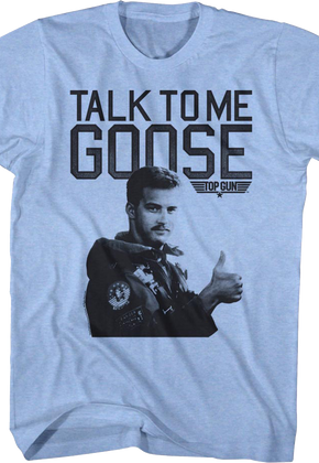 Blue Talk To Me Goose Top Gun T-Shirt