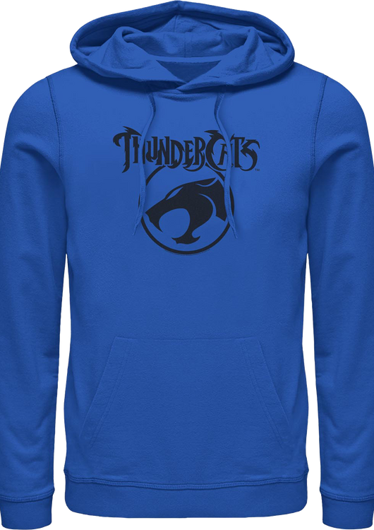 Blue ThunderCats Logo Hoodie - main product image