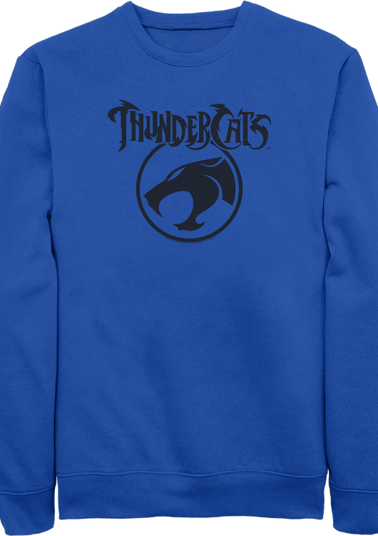 Blue ThunderCats Logo Sweatshirt - main product image
