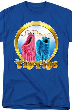 Blue Yip Yips Sesame Street T-Shirt
