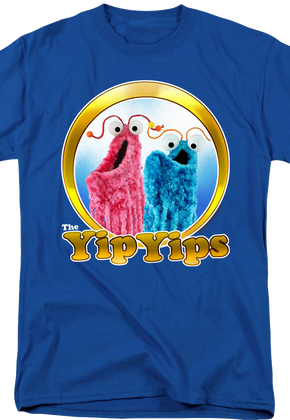 Blue Yip Yips Sesame Street T-Shirt