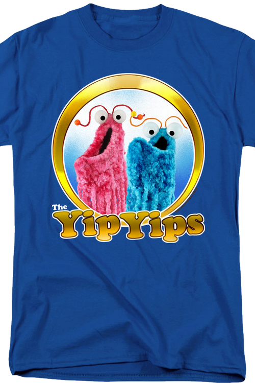 Blue Yip Yips Sesame Street T-Shirt - main product image