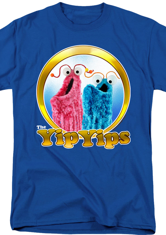 Blue Yip Yips Sesame Street T-Shirt - main product image